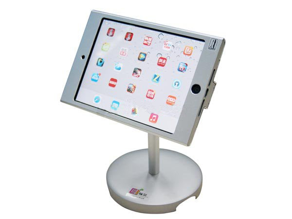 SYSTEM-S læsanlegur þjófavarnhaldari fyrir sýningarborð, sýningarstandur, armur fyrir iPad mini