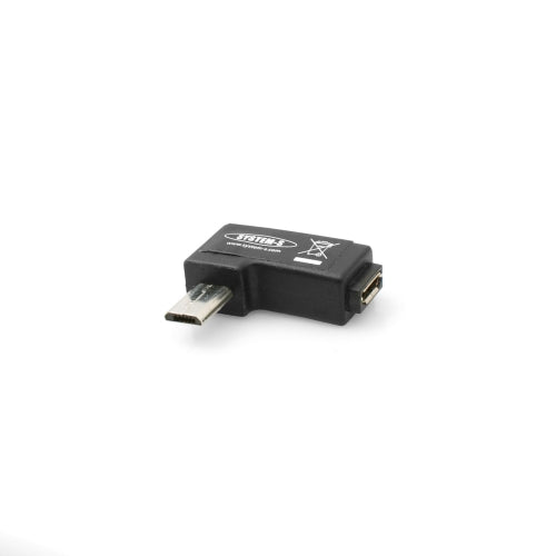 System-S vinklaður tengill (hægri) Micro USB í Micro USB millistykki