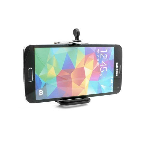System-S tripod adapter with thread for camera screws and tripods with fold-out base for mobile phone smartphone