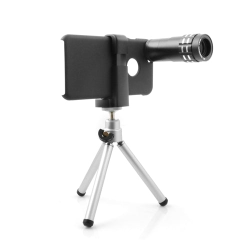 System-S linsusett 20X smásjárlinsa með víðlinsu + stórlinsa með fiskaugnalinsu 2X 9X 12X aðdráttarlinsu með litlu þrífóti og hulstri fyrir iPhone 6.