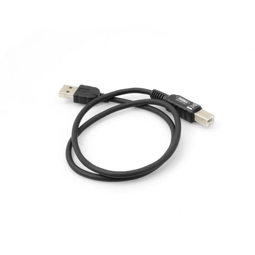 System-S USB A (karlkyns) í USB B (karlkyns) framlengingarsnúra u.þ.b. 50 cm