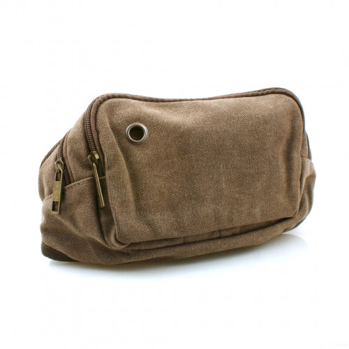 System-S Bag Sport Belt Hip Belt Hip Bag 2 chambers with extra mesh chamber Main chamber holds devices up to 6.8 inches Brown