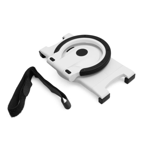 Aidata 360° Desktop Stand for Tablets from 17 cm - 19.5 cm Rotation Desk Mount Base Tilt Adjustable White