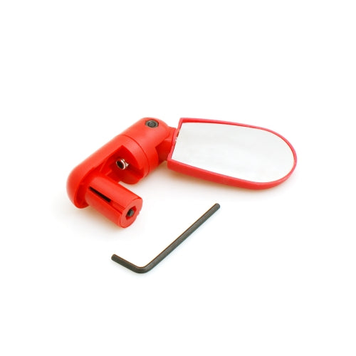 System-S bicycle mirror rearview mirror red