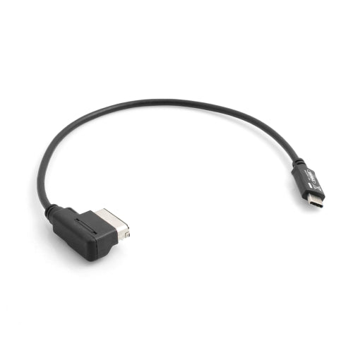 System-S bílmiðlainntak AUX glampi minn karlkyns í USB 3.1 Type C karlkyns 30 cm fyrir VW fyrir Audi AMI MDI