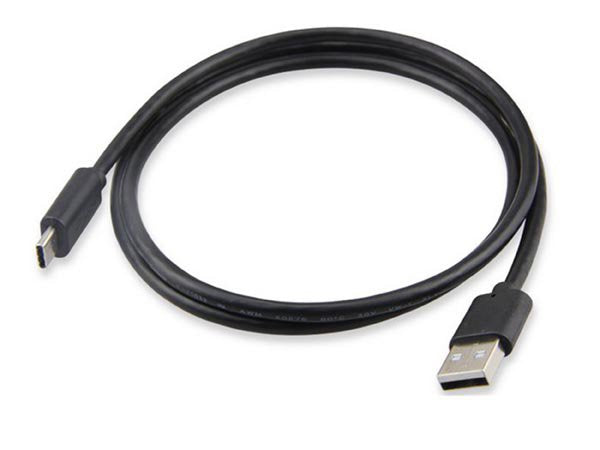 System-S USB 3.1 Type C zu USB 2.0 Male Datenkabel Ladekabel Kabel 80 cm