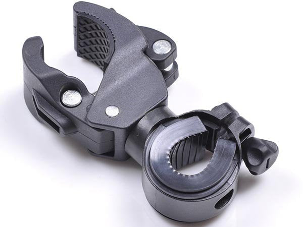 SYSTEM-S Universal Fahrrad Licht Halterung Befestigung Taschenlampen Halter