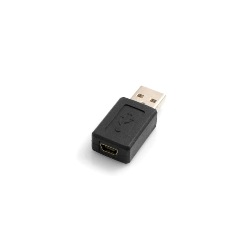 SYSTEM-S OTG millistykki USB A karlkyns í Mini USB kvenkyns millistykki tengi Kapall fyrir hýsingu á ferðinni