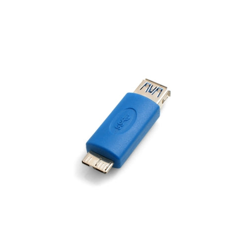 SYSTEM-S USB 3.0 Micro B Stecker zu USB 3.0 Typ A Eingang OTG On The Go Host Konverter Adapter