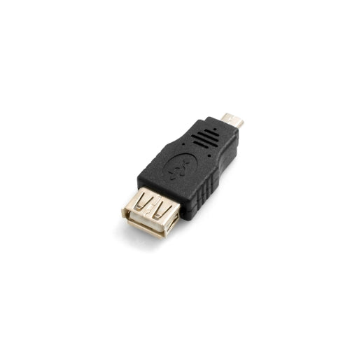 SYSTEM-S Micro USB karlkyns í USB gerð A kvenkyns OTG millistykki fyrir ferðina