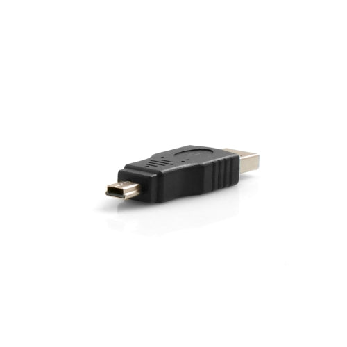 SYSTEM-S OTG millistykki USB A karlkyns í Mini USB karlkyns millistykki fyrir hýsingarsnúru á ferðinni