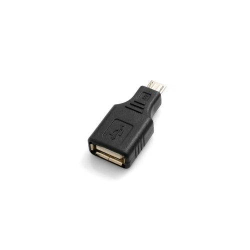 SYSTEM-S OTG millistykki USB A inntak í Micro USB karlkyns millistykki fyrir hýsingarsnúru á ferðinni