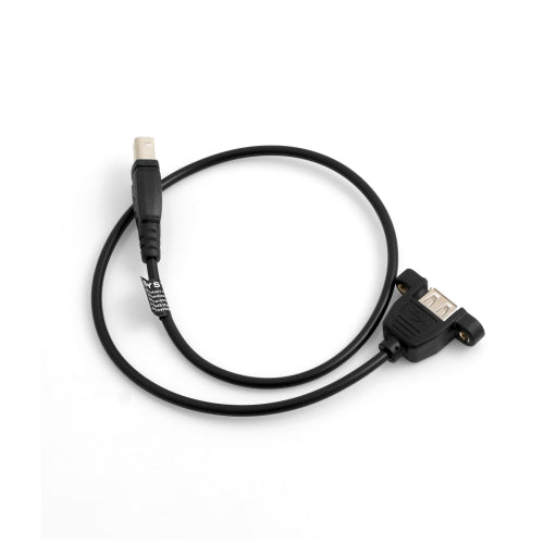 SYSTEM-S USB tegund B karlkyns í USB 2.0 tegund A kvenkyns snúra framlengingarsnúra fyrir spjaldfestingu