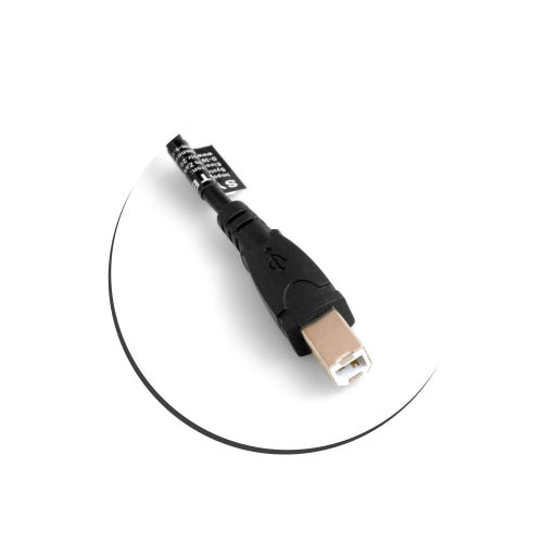 SYSTEM-S USB tegund B karlkyns í USB 2.0 tegund A kvenkyns snúra framlengingarsnúra fyrir spjaldfestingu