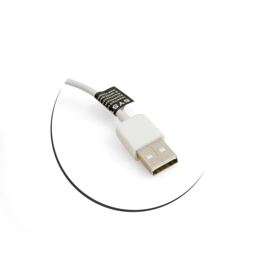 SYSTEM-S USB A kvenkyns í USB A karlkyns gagnasnúra hleðslusnúra 100 cm