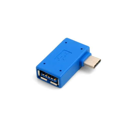 System-S OTG On the Go millistykki USB Type C 3.1 hornrétt á 3.0 Type A