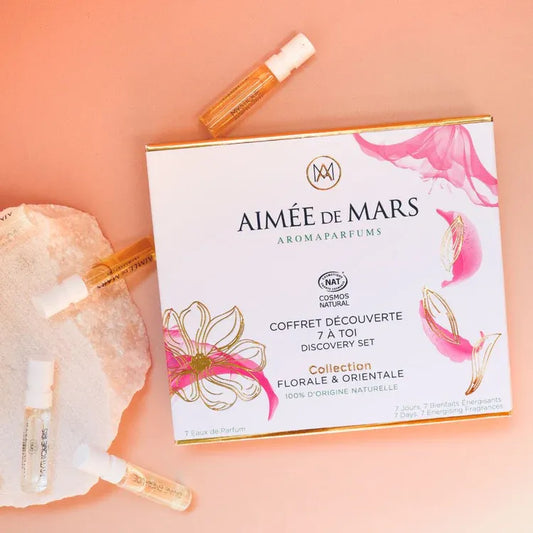 Sýnishornasett - Safn blóma-austurlenskra ilmvatna, 7 x EdP a 1,5 ml, Aimee de Mars