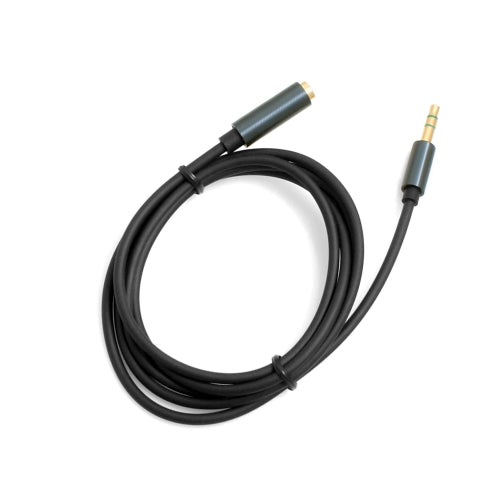 SYSTEM-S 3,5 mm tengi, 3 pólar (karl) í 3,5 mm AUX stereó tengi, 100 cm (kvenkyns)
