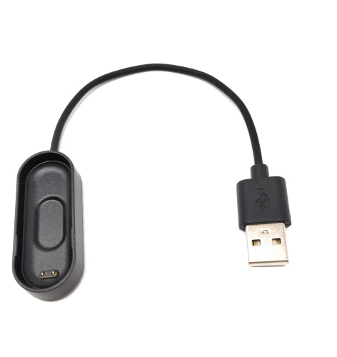 SYSTEM-S USB tengikví fyrir Xiaomi Mi Smart Band 4 snjallúr
