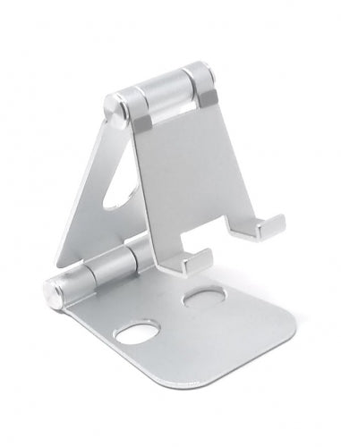 System-S Alu folding stand for tablet COLOR: Silver