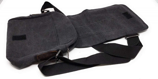 SYSTEM-S alhliða axlartaska með 5 hólfum, 24 cm, svört