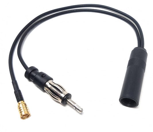 System-S DAB DAB+ loftnetsskiptir AM/FM og DAB breytir Din tengi í DIN tengi og SMB tengi