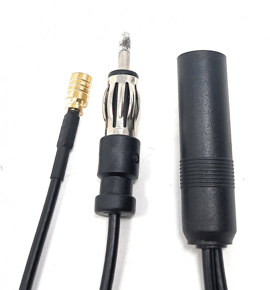 System-S DAB DAB+ loftnetsskiptir AM/FM og DAB breytir Din tengi í DIN tengi og SMB tengi