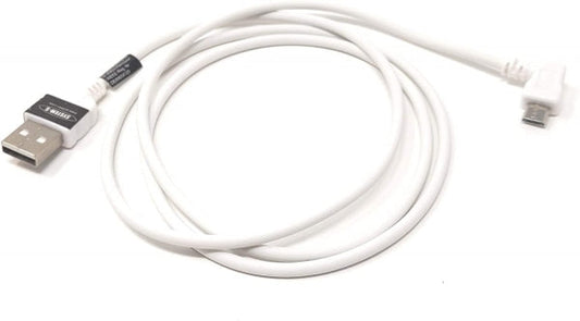 System-S USB A male to USB 2.0 Micro B male Left Angled 100 cm