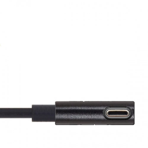 System-S USB 3.0 A (Male) to USB Type C 3.1 (Male) Cable 90 Degree Angled 300cm Data Cable Charging Cable