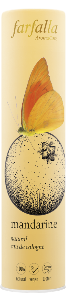Mandarine, Natural Eau de Cologne, farfalla