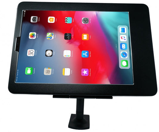 SYSTEM-S stöngfesting með lásfestingu úr málmi í svörtu fyrir iPad Pro 11"