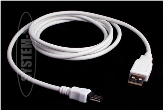 System-S USB snúra fyrir gagna- og hleðslusnúru fyrir Creative ZEN V Plus