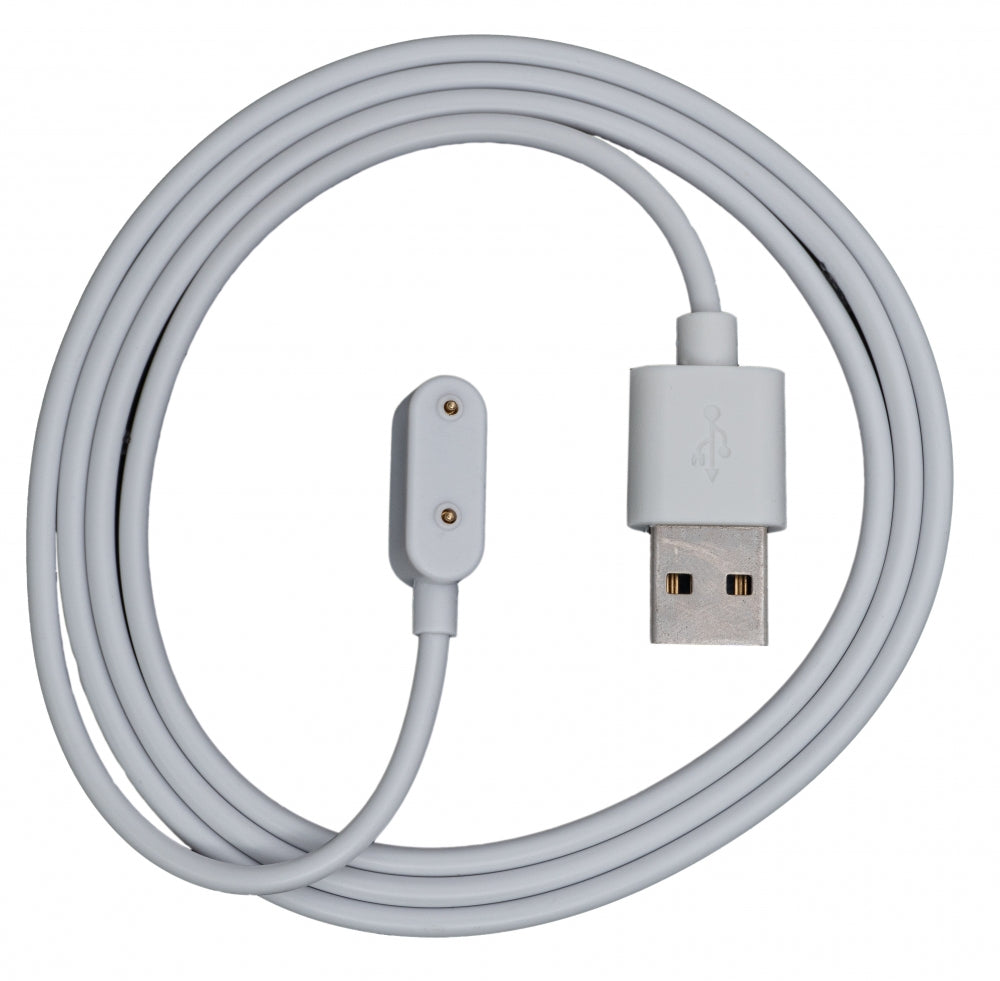 SYSTEM-S USB 2.0 Kabel in Weiß Ladekabel für Huawei Watch Fit Smartwatch