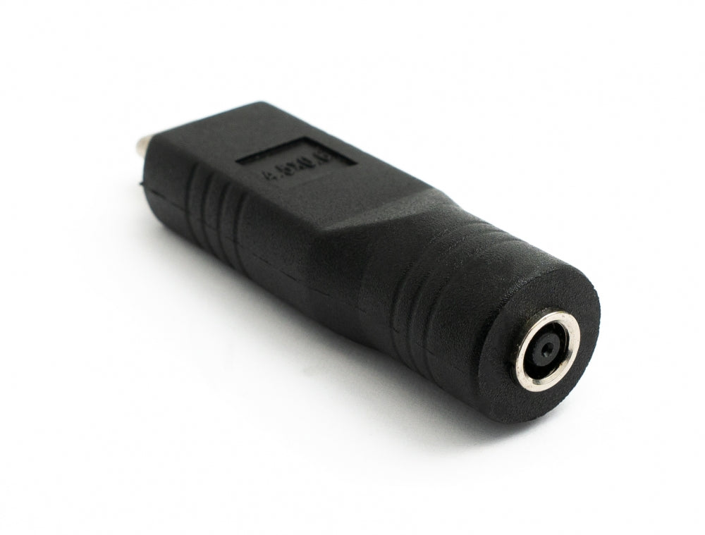 SYSTEM-S USB 3.1 Adapter Type C Male to DC 20 V 4.5 x 0.6 mm Male Cable in Black