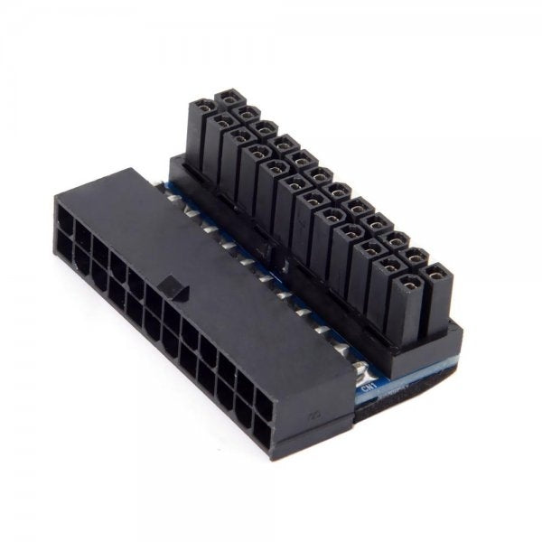 ATX adapter 24-pin female to male angled cable for mainboard