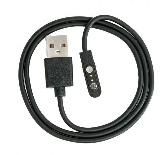 SYSTEM-S USB 2.0 cable 60 cm charging cable for Xiaomi Mibro Air Smartwatch in black
