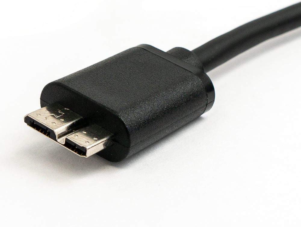 SYSTEM-S USB 3.0 snúra, 30 cm, gerð A, kvenkyns í kvenkyns, skrúfuð, blá
