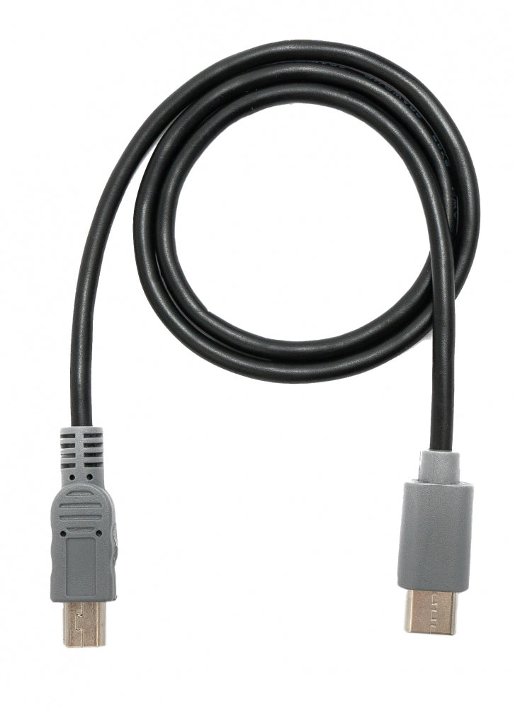 SYSTEM-S USB 3.1 snúra 50 cm Type C tengi í 2.0 Micro B tengi OTG í svörtu