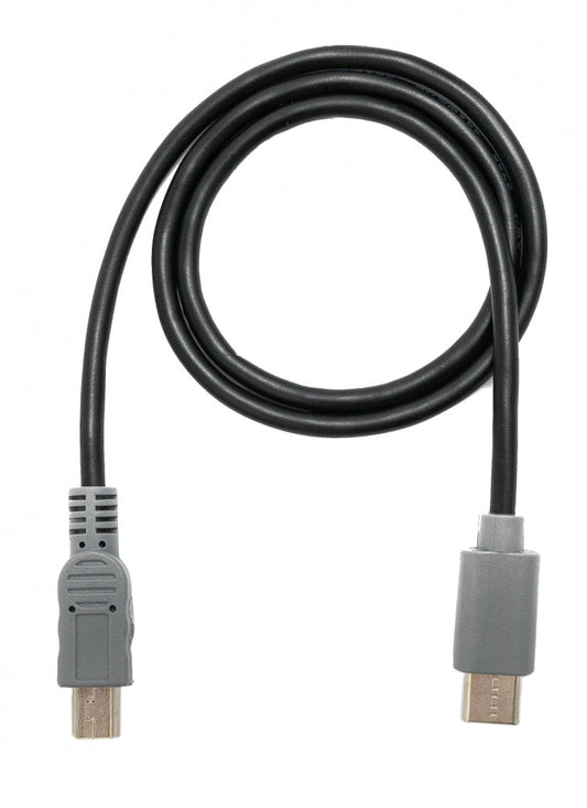 SYSTEM-S USB 3.1 snúra 50 cm Type C tengi í 2.0 Micro B tengi OTG í svörtu