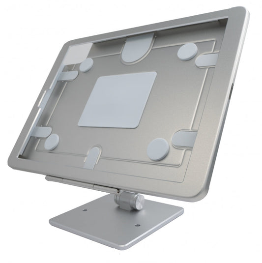 SYSTEM-S Desk Stand Holder Lockable for iPad Pro 12.9" (2018, 2020, 2021) A2378, A2461, A2379, A2462, A2229, A2069, A2232, A223, A1876, A1895, A1983, A2014