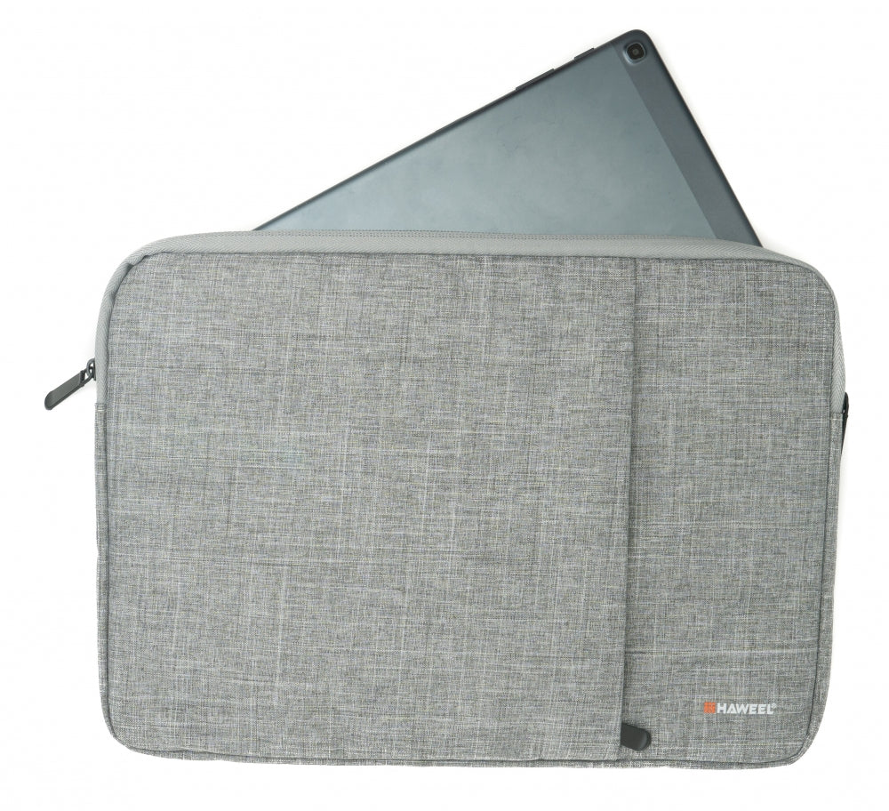 SYSTEM-S protective bag 12.9" padded bag case in gray for laptop notebook tablet