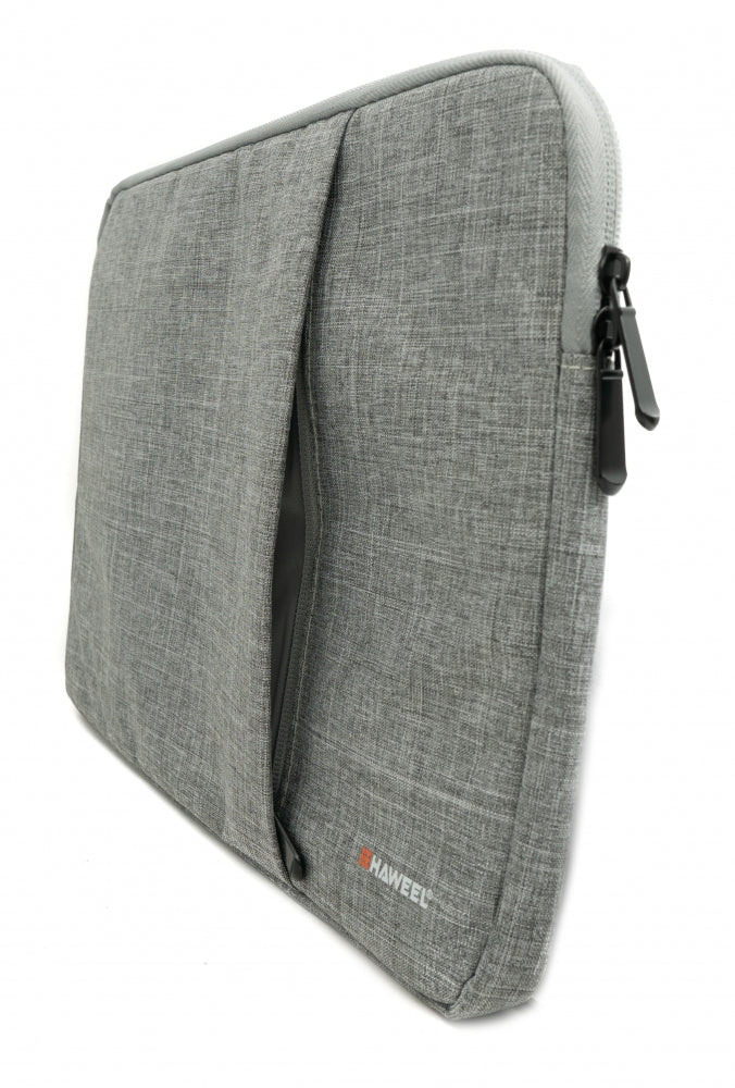 SYSTEM-S protective bag 12.9" padded bag case in gray for laptop notebook tablet