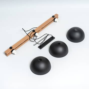 B-stock Envostar Stort pendant light hanging light hanging lamp light 3 fl. With Naturh486