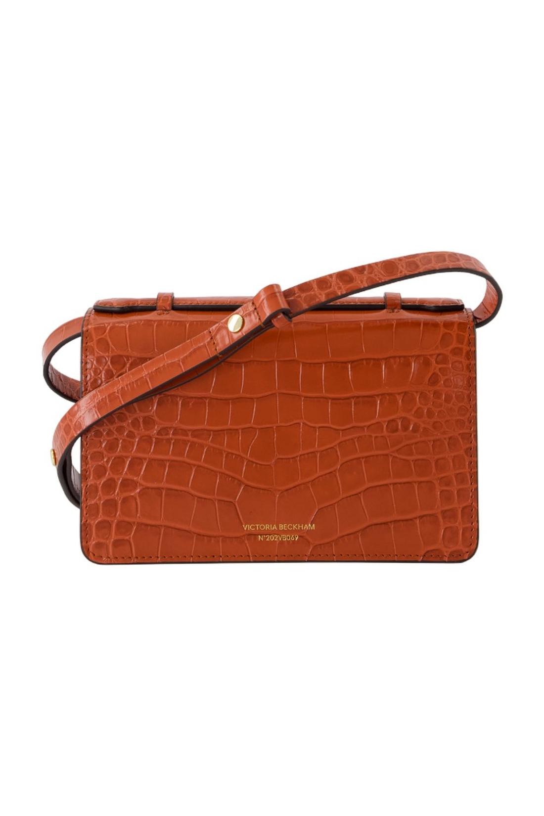 The Mini Dorian Schultertasche - Victoria Beckham - Leder - Rot
