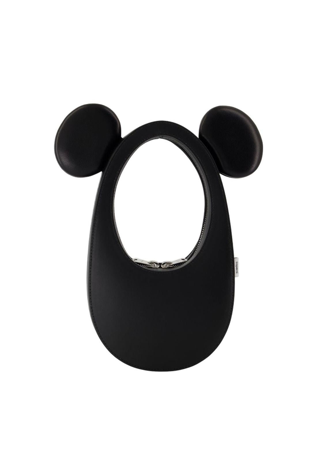 Handtasche Mickey Mini Swipe - Coperni x Disney - Leder - Schwarz