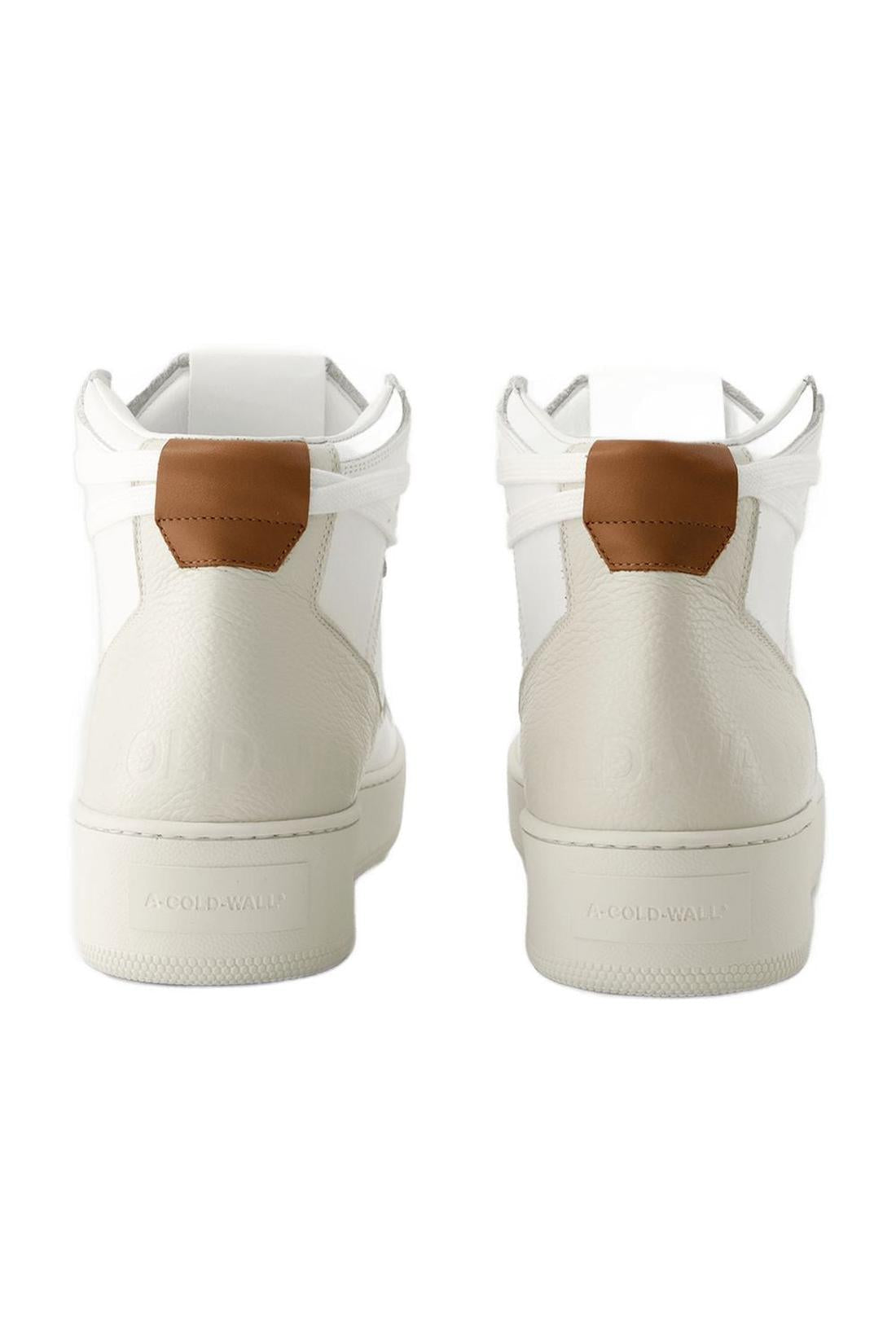 Sneakers Luol Hi Top Ii - A Cold Wall - Leder - Beige