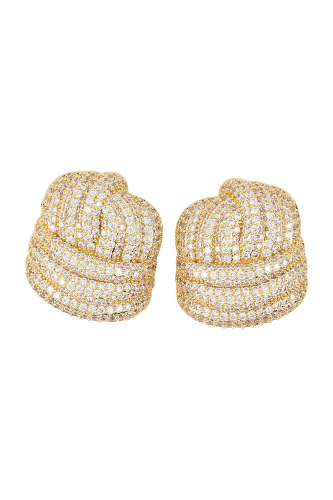 Knot-Ohrringe - SELF PORTRAIT - Metall - Vergoldet