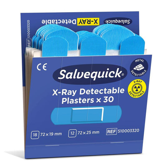 Salvequick röntgendetektierbar, 30 stück/nachfüllung. | Packung (6 Stück)