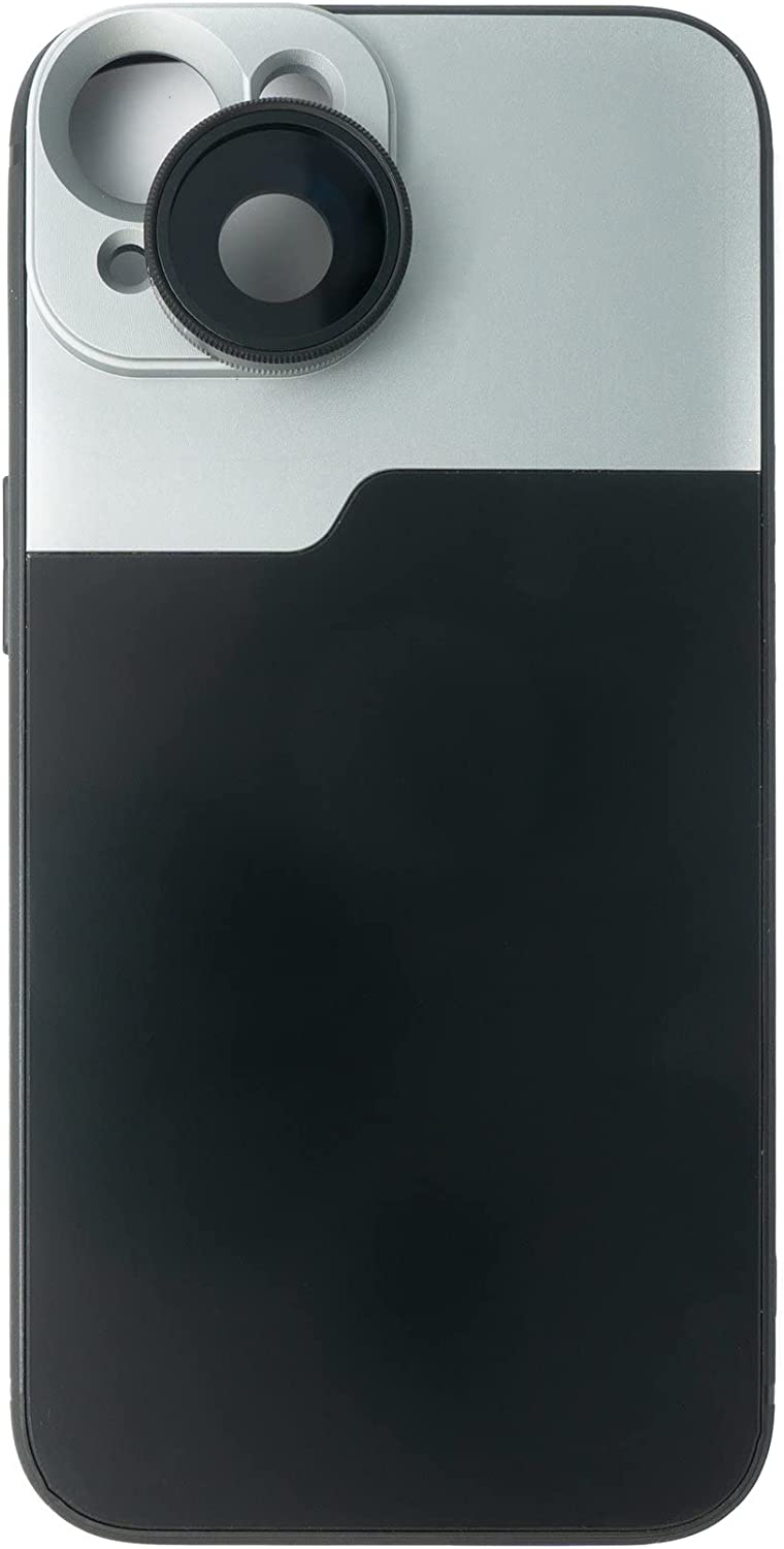 SYSTEM-S CPL síu hringlaga pólunarlinsa með hulstri í svörtu fyrir iPhone 14 Plus