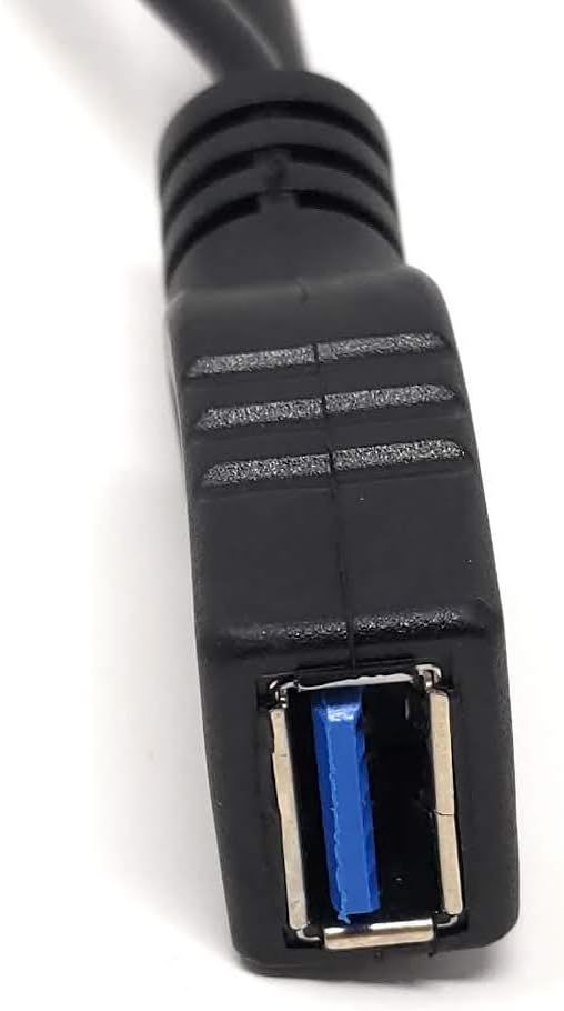 System-S Y snúra USB Type A 3.0 kvenkyns í 1 x USB Type A 3.0 og 1 x USB A Type 2.0